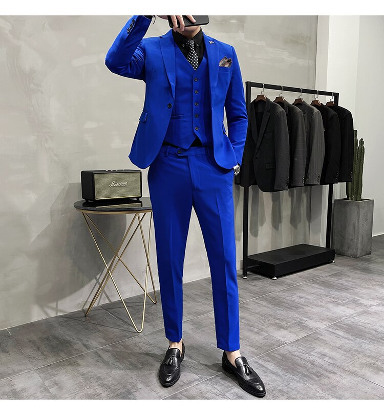 Terno Slim Masculino Elegante - Essencial Estilo EE023