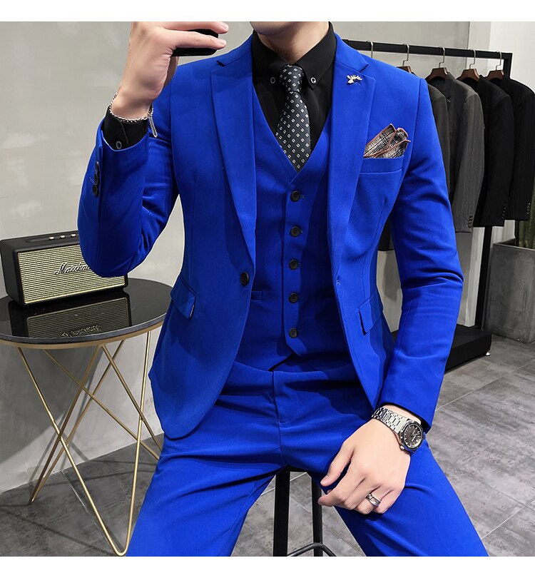 Terno Slim Masculino Elegante - Essencial Estilo EE023