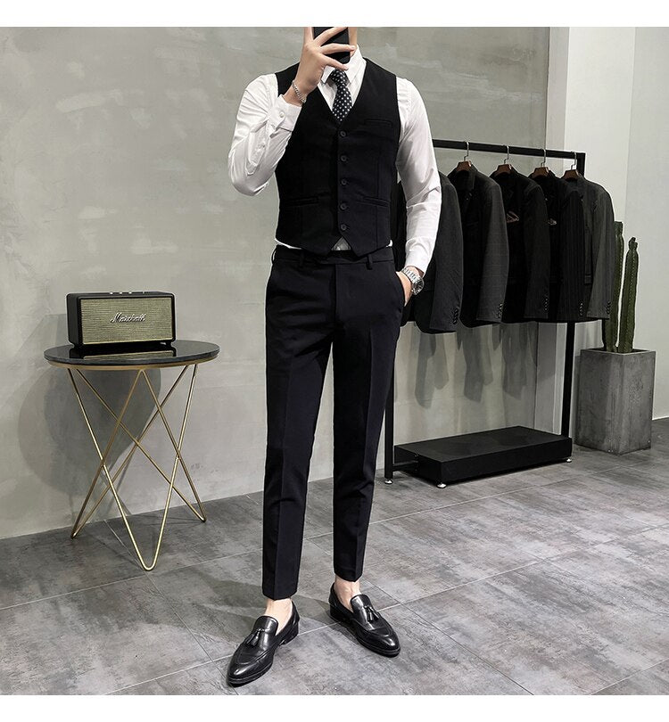 Terno Slim Masculino Elegante - Essencial Estilo EE023