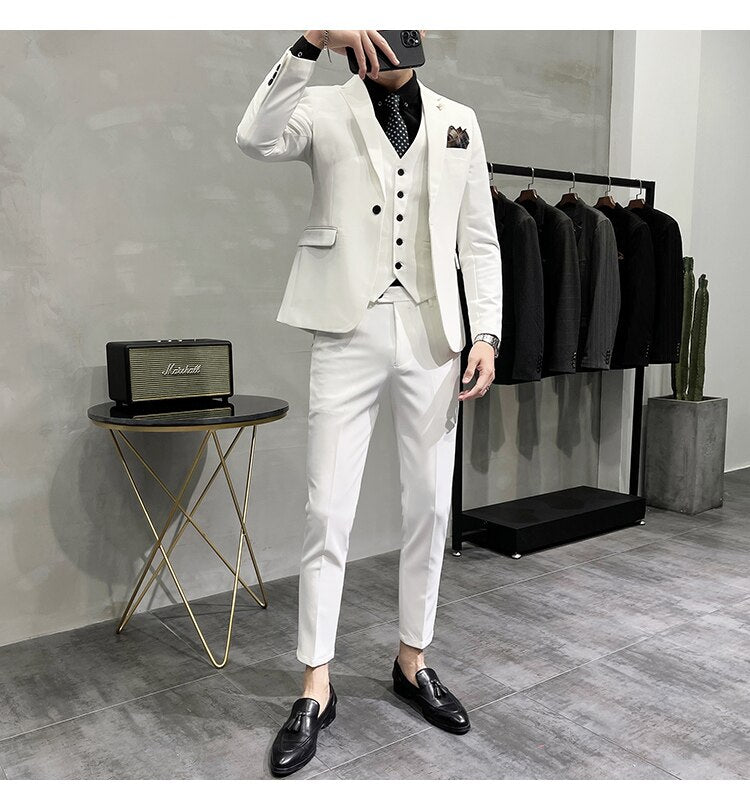 Terno Slim Masculino Elegante - Essencial Estilo EE023