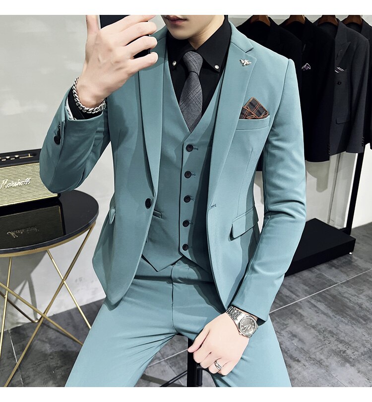 Terno Slim Masculino Elegante - Essencial Estilo EE023