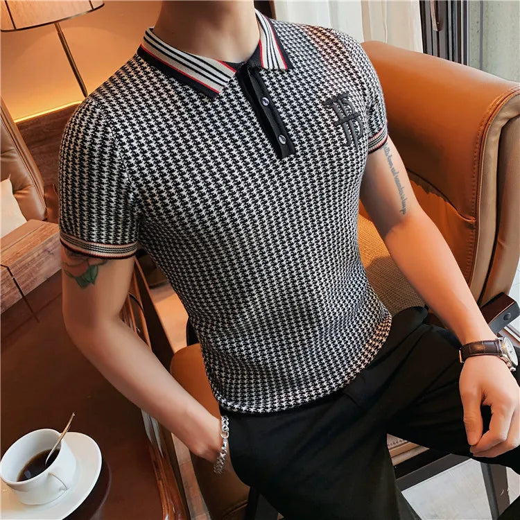 Camisa Polo Masculina de Tricot - Essencial Estilo EE099