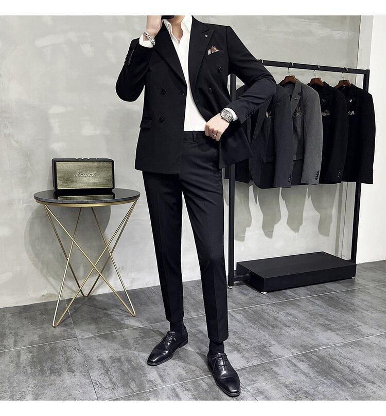 Terno Slim Masculino Elegante - Essencial Estilo EE026