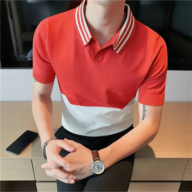 Camisa Polo Masculina de Tricot - Essencial Estilo EE046