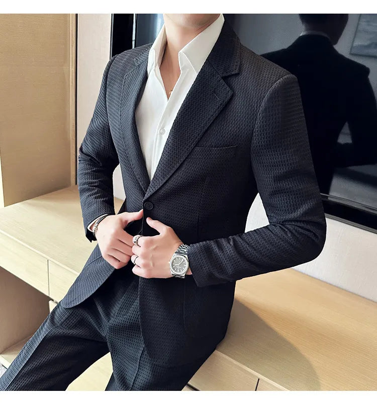 Terno Slim Masculino Elegante - Essencial Estilo EE050