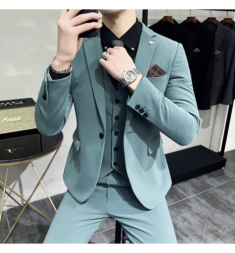 Terno Slim Masculino Elegante - Essencial Estilo EE023