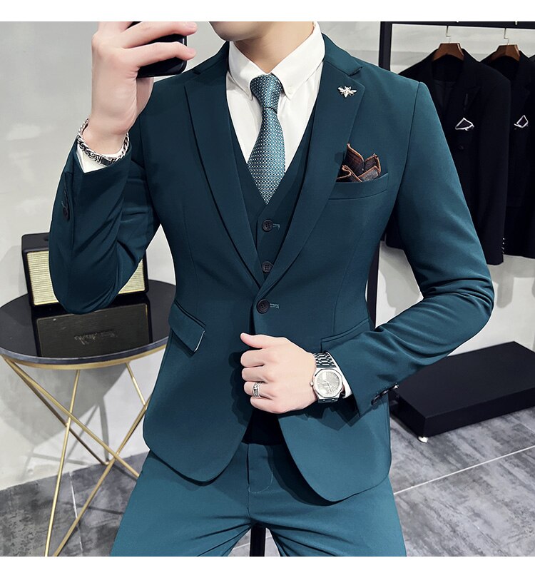 Terno Slim Masculino Elegante - Essencial Estilo EE023