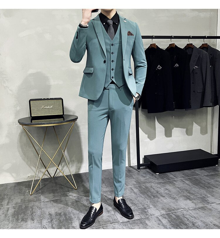 Terno Slim Masculino Elegante - Essencial Estilo EE023