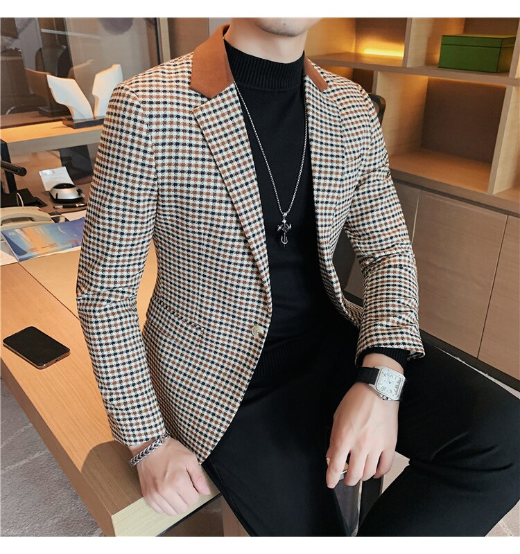 Blazer Masculino Elegante - Essencial Estilo EE046