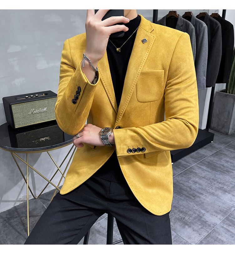 Blazer Masculino Elegante - Essencial Estilo EE036