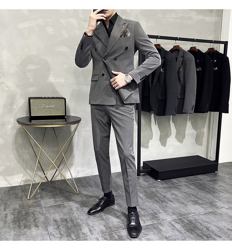 Terno Slim Masculino Elegante - Essencial Estilo EE026