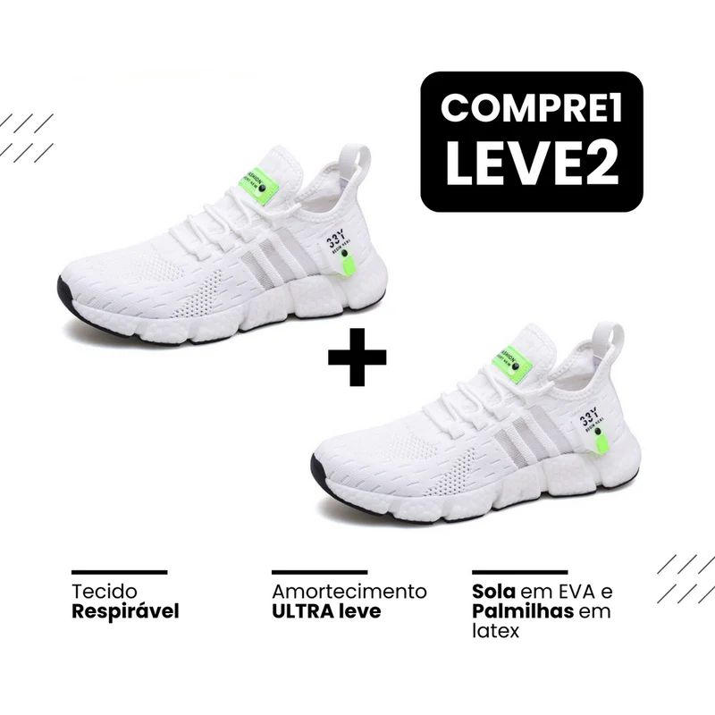 New Tênis Fast - Respirável e Ultra Resistente (COMPRE 1 LEVE 2)